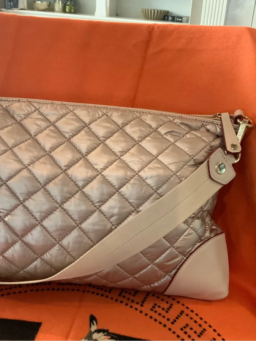 MZ Wallace Quilted Crossbody Bag